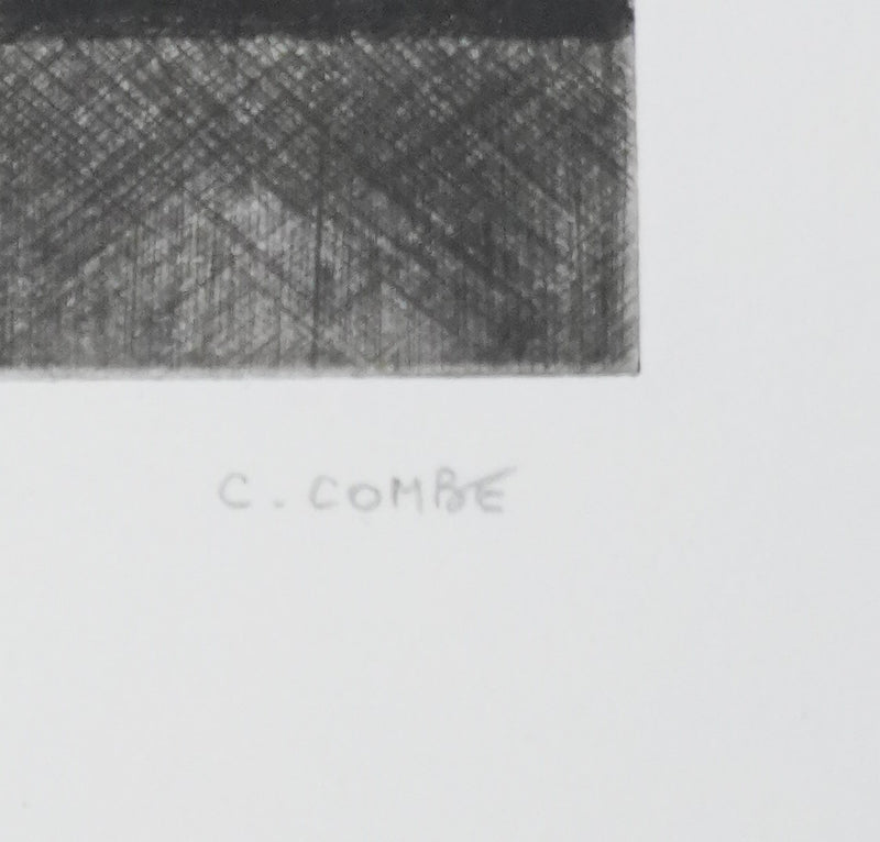Camille COMBE : Prélude et fugue à Grenade, Gravure originale signée