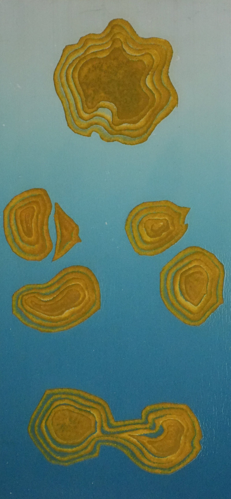 Roland DE LAFORCADE : Les îlots, Gravure originale signée