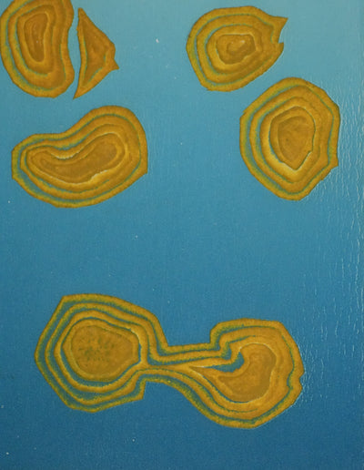 Roland DE LAFORCADE : Les îlots, Gravure originale signée