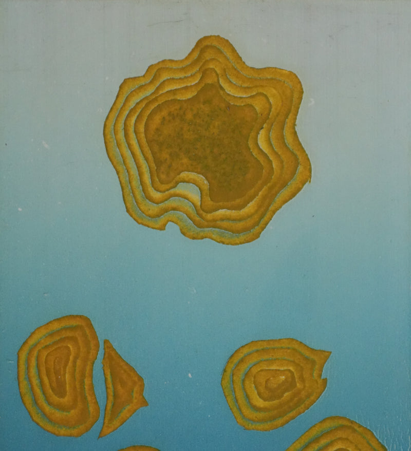 Roland DE LAFORCADE : Les îlots, Gravure originale signée