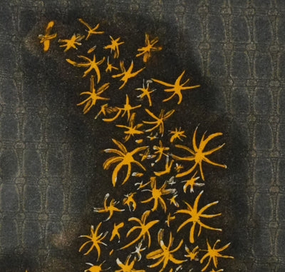 Jacques Jean Joachim RIGAL : Ikebana, Composition florale japonaise, Gravure originale signée