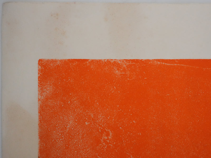 Jean-Philippe JENERE : Composition solaire, Lithographie originale signée