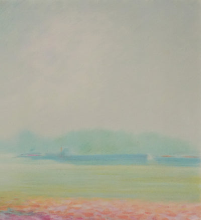 Claude MANOUKIAN : Dans la prairie, Lithographie originale signée