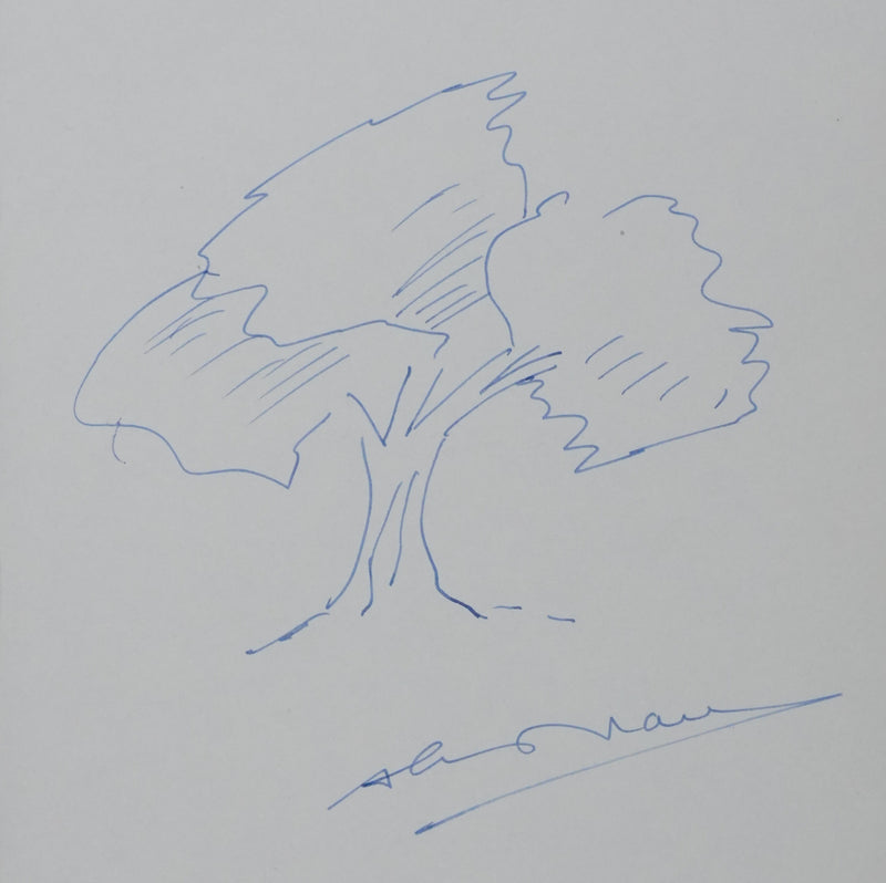 Autographe original de Albert NAUD (photo de détail 3) - Crédit photo : Galerie Art.Paris