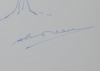 Autographe original de Albert NAUD (photo de détail 2) - Crédit photo : Galerie Art.Paris