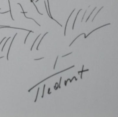 Autographe original de Fernand LEDOUX (photo de détail 2) - Crédit photo : Galerie Art.Paris