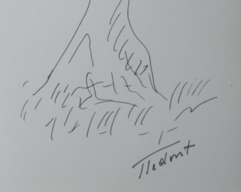 Autographe original de Fernand LEDOUX (photo de détail 5) - Crédit photo : Galerie Art.Paris