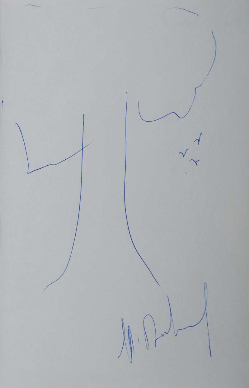 Autographe original de Marcel DUHAMEL (vue générale) - Crédit photo : Galerie Art.Paris