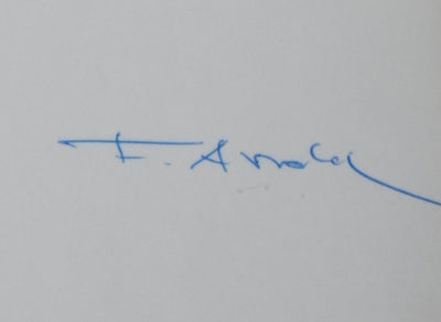 Autographe original de Fernando ARRABAL (photo de détail 2) - Crédit photo : Galerie Art.Paris