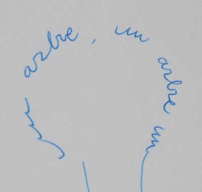 Autographe original de Fernando ARRABAL (photo de détail 4) - Crédit photo : Galerie Art.Paris