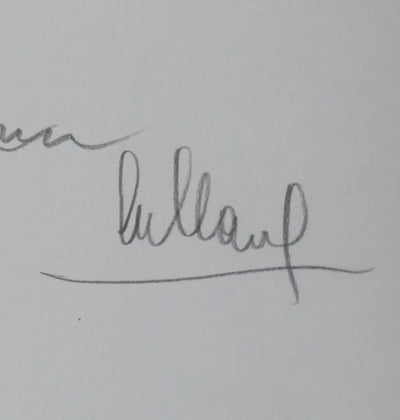 Autographe original de Emile AILLAUD (photo de détail 2) - Crédit photo : Galerie Art.Paris