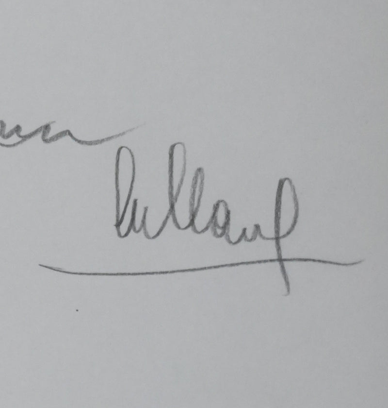 Autographe original de Emile AILLAUD (photo de détail 2) - Crédit photo : Galerie Art.Paris
