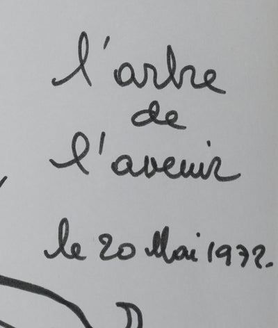 Autographe original de ALEXANDRE (photo de détail 5) - Crédit photo : Galerie Art.Paris