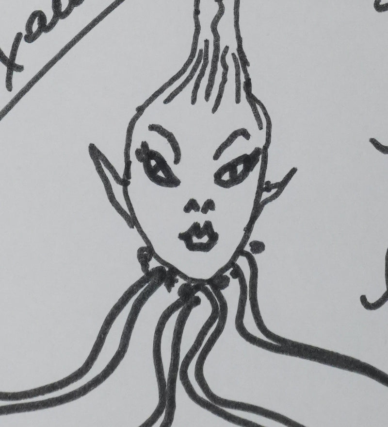 Autographe original de ALEXANDRE (photo de détail 4) - Crédit photo : Galerie Art.Paris