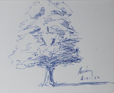 Autographe original de Duc de Brissac (vue générale) - Crédit photo : Galerie Art.Paris