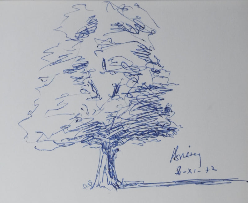 Autographe original de Duc de Brissac (vue générale) - Crédit photo : Galerie Art.Paris