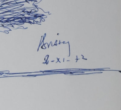 Autographe original de Duc de Brissac (photo de détail 3) - Crédit photo : Galerie Art.Paris