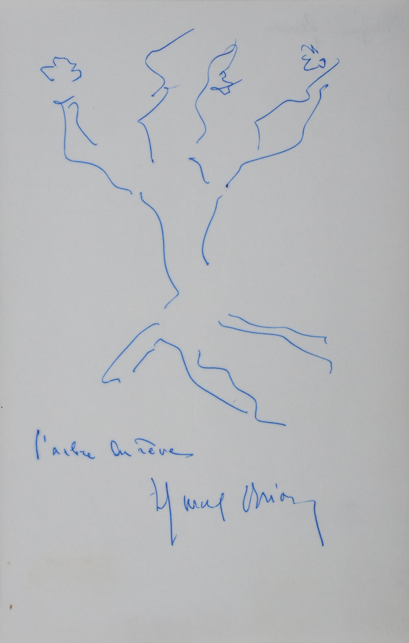 Autographe original de Marcel BRION (vue générale) - Crédit photo : Galerie Art.Paris