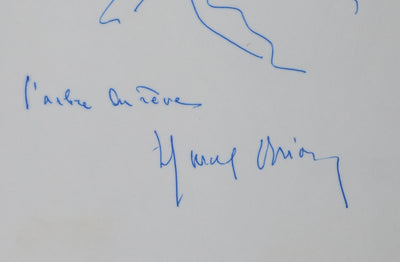 Autographe original de Marcel BRION (photo de détail 2) - Crédit photo : Galerie Art.Paris