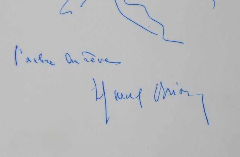 Autographe original de Marcel BRION (photo de détail 2) - Crédit photo : Galerie Art.Paris