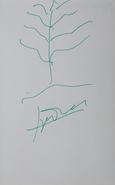 Autographe original de Jacques DUCLOS (vue générale) - Crédit photo : Galerie Art.Paris