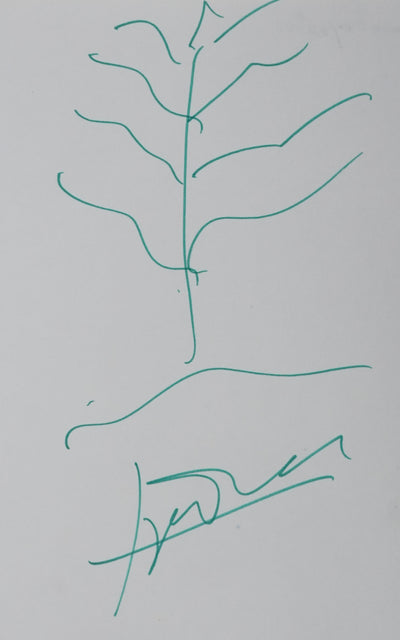 Autographe original de Jacques DUCLOS (photo de détail 3) - Crédit photo : Galerie Art.Paris