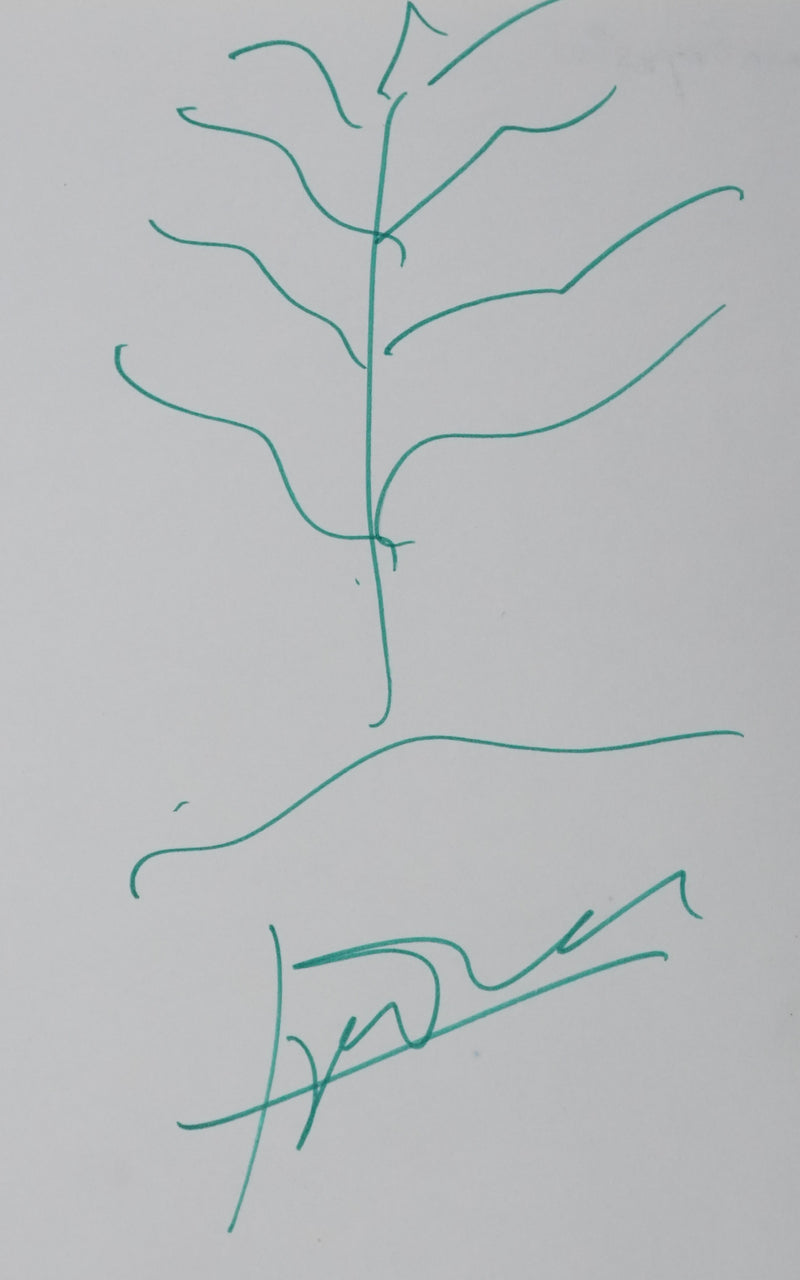 Autographe original de Jacques DUCLOS (photo de détail 3) - Crédit photo : Galerie Art.Paris