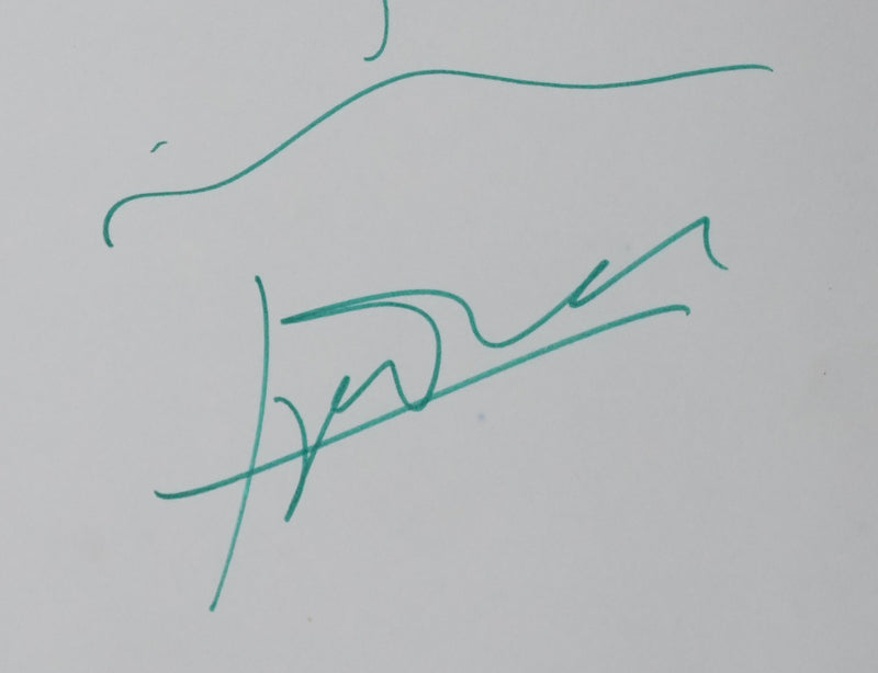 Autographe original de Jacques DUCLOS (photo de détail 2) - Crédit photo : Galerie Art.Paris