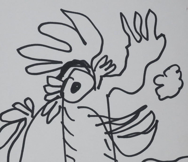 Autographe original de Pierre BRASSEUR (photo de détail 4) - Crédit photo : Galerie Art.Paris