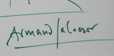 Autographe original de Armand SALACROU (photo de détail 2) - Crédit photo : Galerie Art.Paris