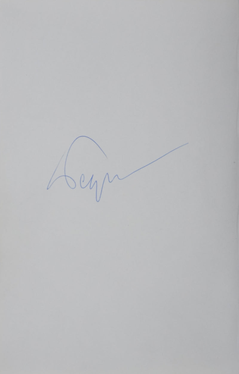 Autographe original de Alain PEYREFITTE (vue générale) - Crédit photo : Galerie Art.Paris