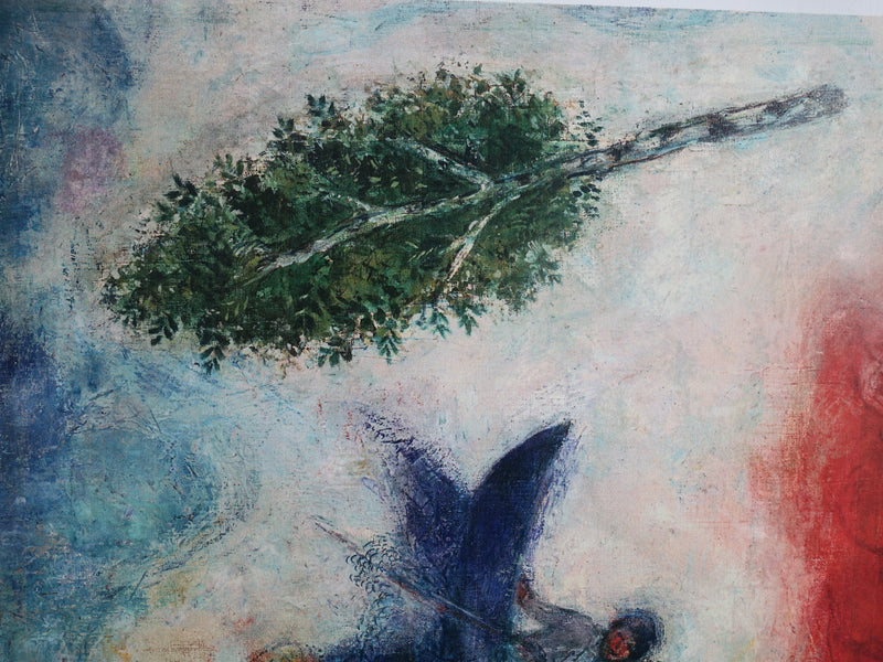 Marc CHAGALL : Les mariés du lac, Lithographie originale (photo de détail 8) - Crédit photo : Galerie Art.Paris