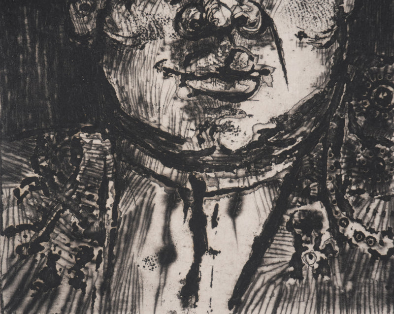 Enrique MARIN MUNOZ  : Le Picador, Gravure originale signée