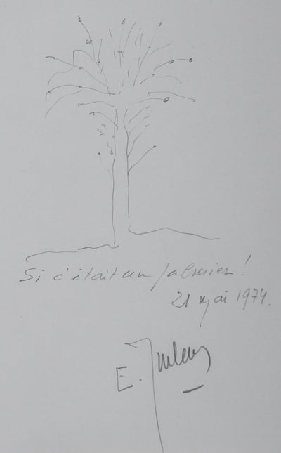 Autographe original de Edmond JOUHAUD (Général) (photo de détail 3) - Crédit photo : Galerie Art.Paris