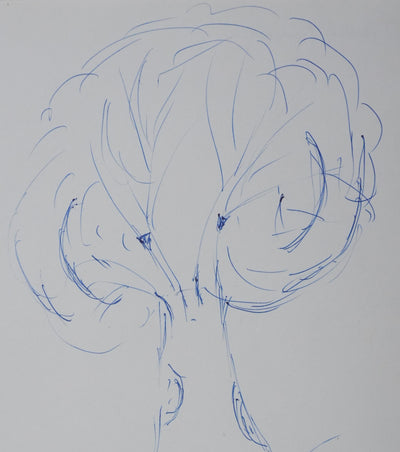 André FRANCOIS : L'arbre de la foret, Dessin original (photo de détail 3) - Crédit photo : Galerie Art.Paris