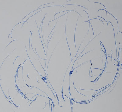 André FRANCOIS : L'arbre de la foret, Dessin original (photo de détail 4) - Crédit photo : Galerie Art.Paris