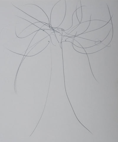 Gaston PALEWSKI : L'arbre en bataille, Autographe et dessin original signé