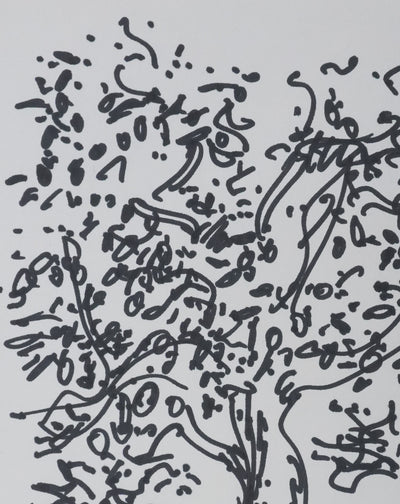 André HAMBOURG : Un coin de campagne, Dessin original signé