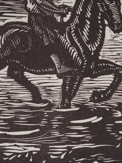 Paul-Emile COLIN : Balade en Moselle, Gravure originale signée