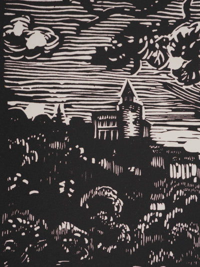 Paul-Emile COLIN : Balade en Moselle, Gravure originale