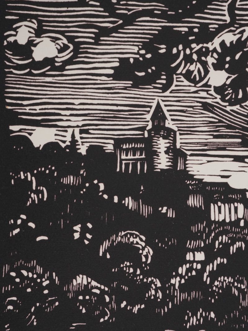 Paul-Emile COLIN : Balade en Moselle, Gravure originale