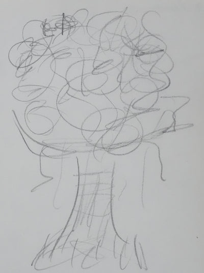 MONSIEUR POINTU : L'arbre musical, Autographe et dessin original signé