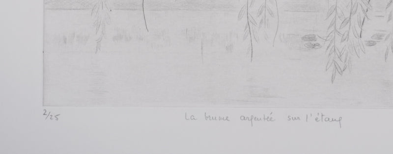 Camille COMBE : La brume argentée sur l&