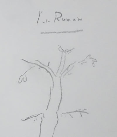 Jules ROMAINS : La grande branche, Autographe et dessin original signé