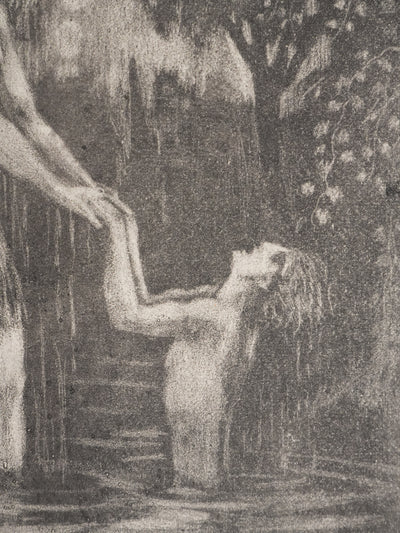 Raphael DROUART : Hermaphrodite et Salmacis, Gravure originale