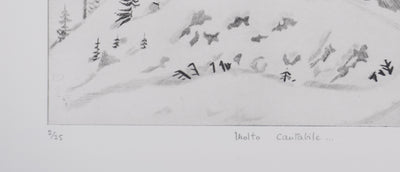 Camille COMBE : Molto Cantabile, Gravure originale signée