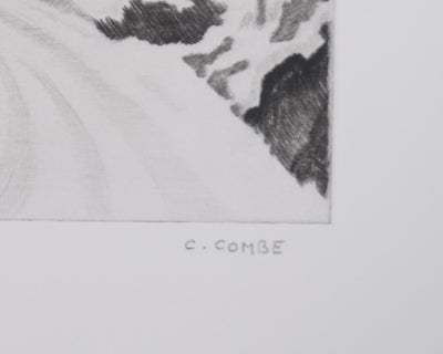 Camille COMBE : Molto Cantabile, Gravure originale signée