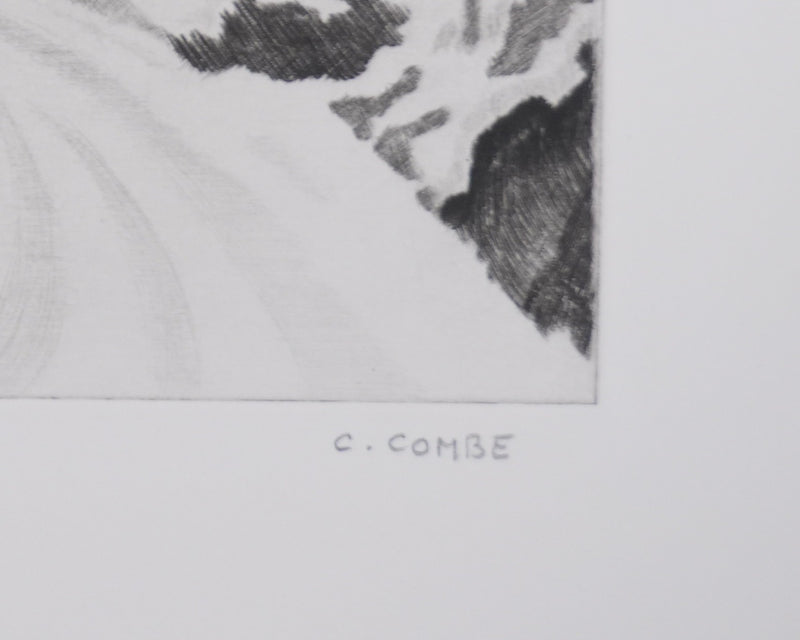 Camille COMBE : Molto Cantabile, Gravure originale signée