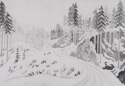 Camille COMBE : Molto Cantabile, Gravure originale signée