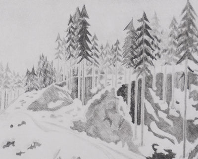 Camille COMBE : Molto Cantabile, Gravure originale signée
